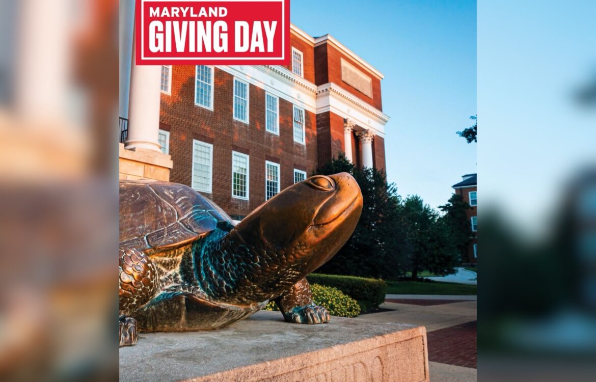 Giving Day graphic with Testutdo